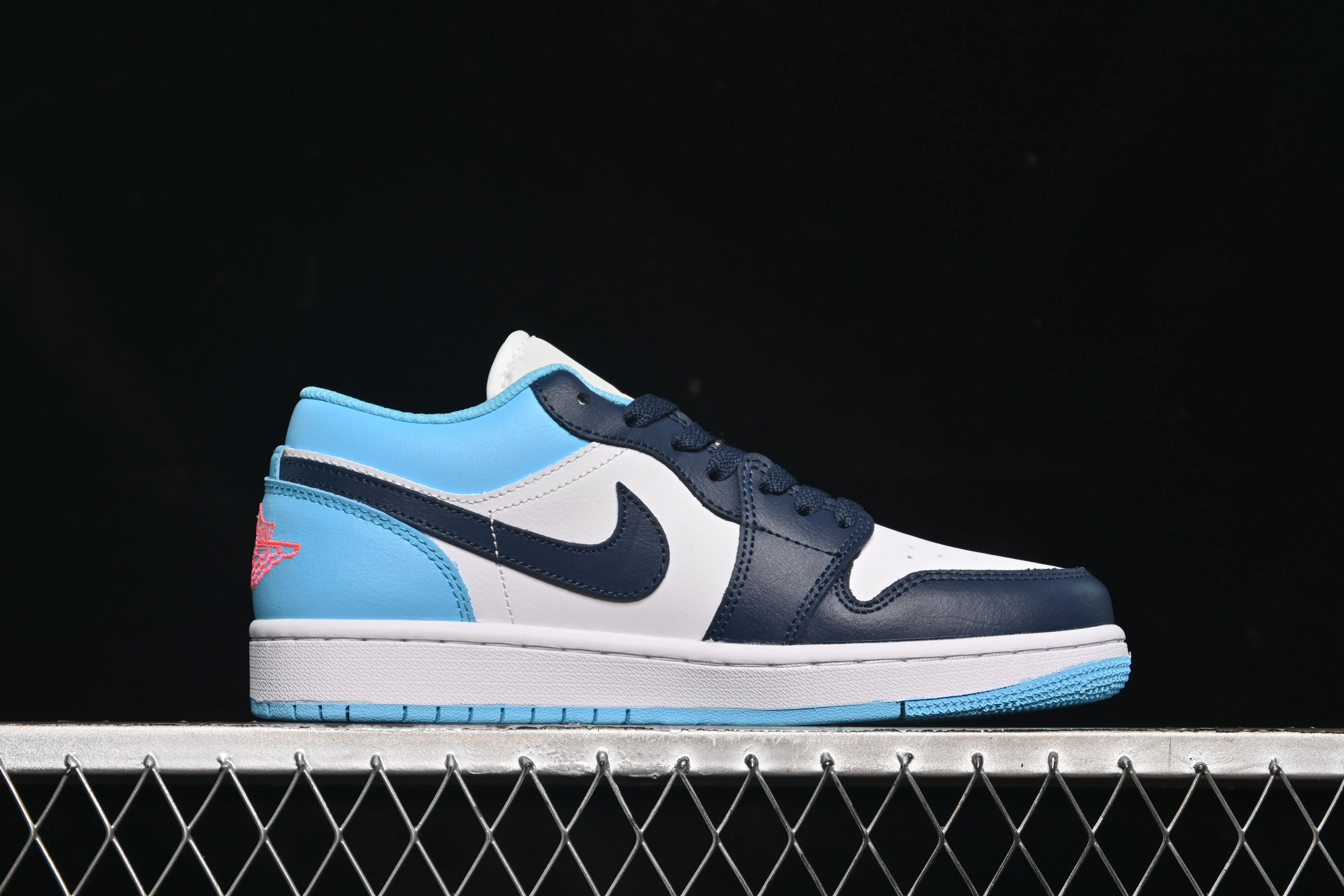 All categories Air Jordan Jordan series basketball shoes Air Jordan 1 Low Air Jordan 1 Low AJ1 Joe 1 blue white black hook low-top cultural casual sneakers 553558-149
